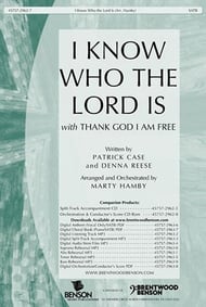 I Know Who the Lord Is SATB choral sheet music cover Thumbnail